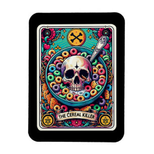 De graanmoordenaar Tarot Kaart magneet