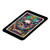 De graanmoordenaar Tarot Kaart magneet (Linkerzijde)