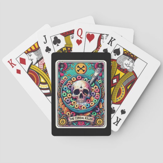 De graanmoordenaar Tarot Poker Cards Pokerkaarten (Achterkant)