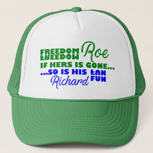 De GrabBack Trucker Hat Pet (Voorkant)