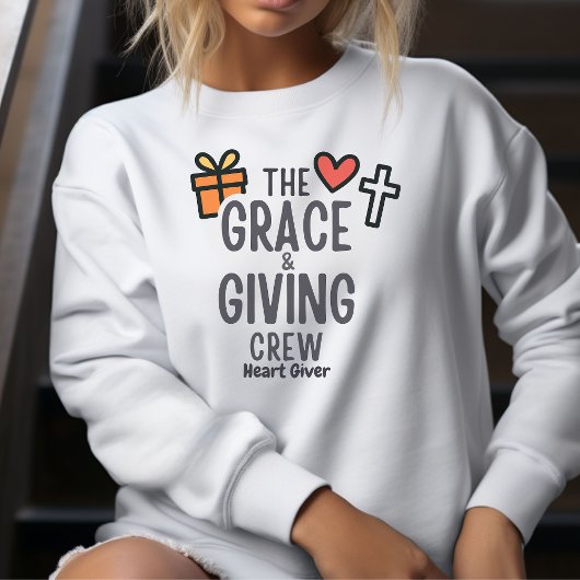 De Grace & Giving Crew Kerstperiode Trui