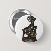 De Graceful Goat Button (Voorkant /achterkant)