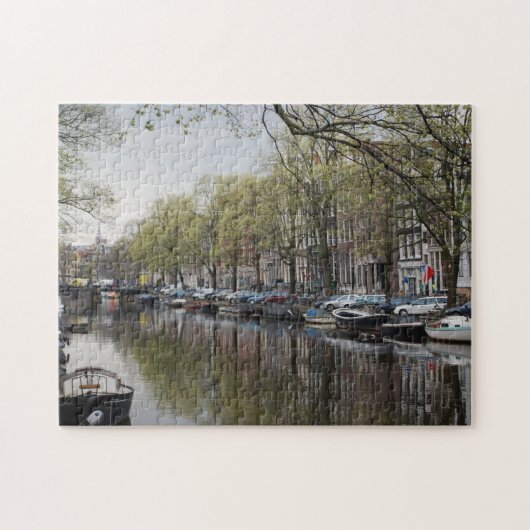 De Grachten van Amsterdam Legpuzzel (Horizontaal)