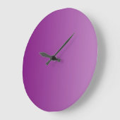 De gradiënten van de KLEUR SLECHTS - magenta Grote Klok (Hoek)