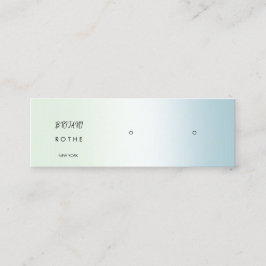 De gradiëntStud van het manuscript die Mini verdie Mini Visitekaartje