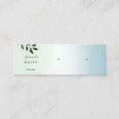 De gradiëntstudie van het manuscript die Mini Mini Mini Visitekaartje (Voorkant)