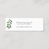 De gradiëntstudie van het manuscript die Mini Mini Mini Visitekaartje (Achterkant)