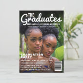 De Graduates Joint Graduation Party Kaart (Staand voorkant)