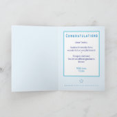 De Graduatie van het college feliciteert met Vuurw Kaart (Binnen)