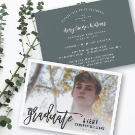 De GraduPartij van de Fotografie van de Borstel va Kaart