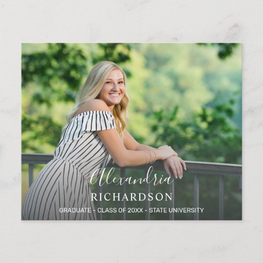 De GraduPartij van de Graduatie van de Foto van de Flyer (Voorkant)