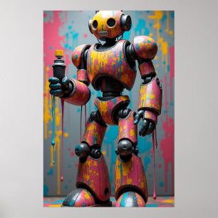 De Graffiti Bot Poster