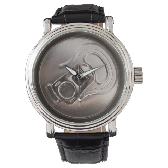 De grafische drink kan horloge (Voorkant)