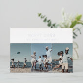 De grafische Folie Happy 2023 Nieuwjaar in Review  Folie Feestdagenkaart (Staand Voorkant)