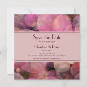 De grafische kleuren sparen de Datum Save The Date (Voorkant)