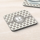 De grafische Moderne Gepersonaliseerde Sjabloon va Bier Onderzetter (Linkerzijde)