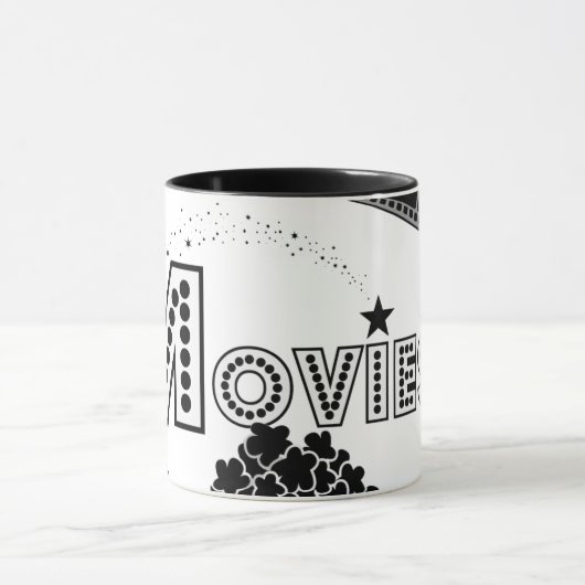 *De grafische Mok van films* Logo (Midden)