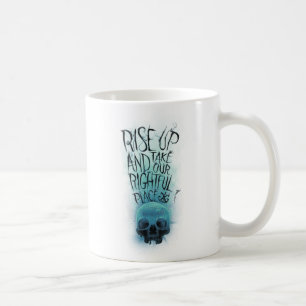 De Grafische Schedel & de Rook van de "stijging Koffiemok