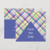 De grafische speeldatum opslaan save the date (Voorkant / Achterkant)