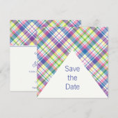 De grafische speeldatum opslaan save the date (Voorkant / Achterkant)