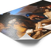 De graflegging door Guercino Religieuze Kunst Foto Afdruk (Hoek)