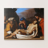 De graflegging door Guercino Religieuze Kunst Legpuzzel (Horizontaal)