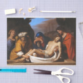 De graflegging door Guercino Religieuze Kunst Tissuepapier (Craft)