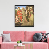 De graflegging door Michelangelo Canvas Afdruk (Insitu (Woonkamer))