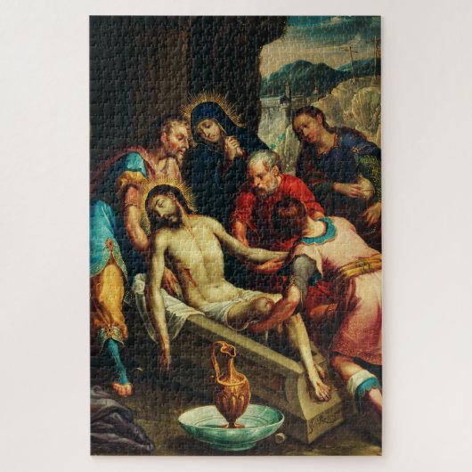 De graflegging van Christus Juan Rodríguez Juarez Legpuzzel (Verticaal)