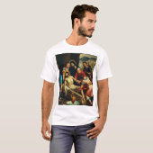 De Graflegging van Christus Juan Rodríguez Juarez T-shirt (Voorkant volledig)