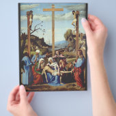 De graflegging van Jezus Christus Flyer (Hand)