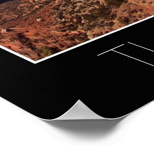 De Grand Canyon 1 Poster (Hoek)