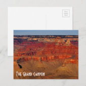 De Grand Canyon Ansichtkaart Briefkaart (Voorkant / Achterkant)