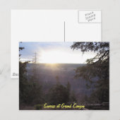 De Grand Canyon Briefkaart (Voorkant / Achterkant)