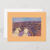 De Grand Canyon, Briefkaart (Voorkant / Achterkant)