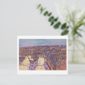 De Grand Canyon, Briefkaart (Staand voorkant)