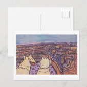 De Grand Canyon, Briefkaart (Voorkant / Achterkant)