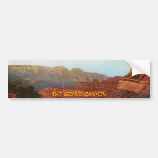 De Grand Canyon Bumpersticker (Voorkant)