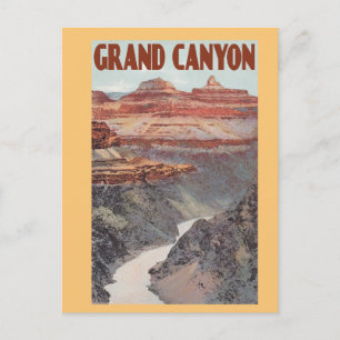 De Grand Canyon, de klassieke reisstijl Briefkaart