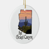 De Grand Canyon Keramisch Ornament (Rechts)