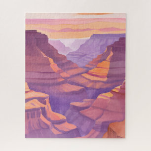 De Grand Canyon   Nationaal Park Aquarel Legpuzzel