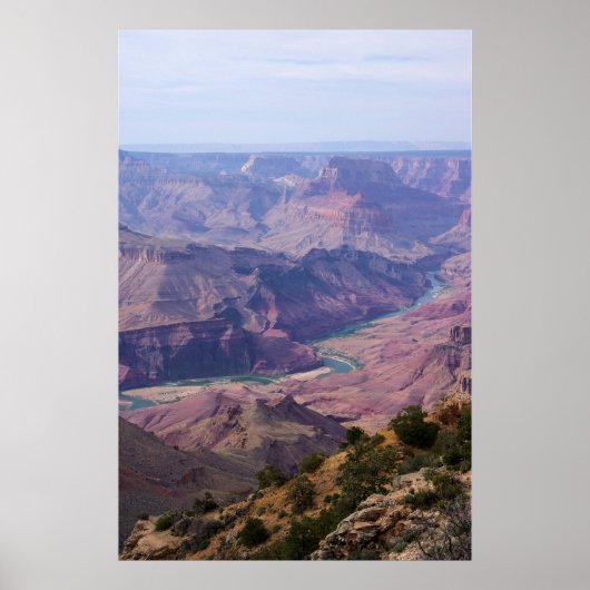 De Grand Canyon South Rim - Arizona Poster (Voorkant)