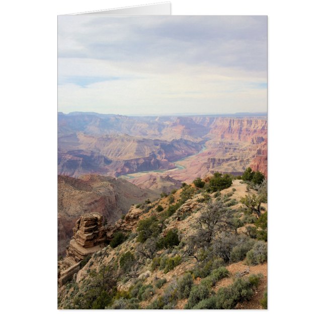 De Grand Canyon - South Rim - Blank binnenin (Voorkant)
