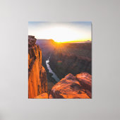 De Grand Canyon Sunrise Wall Art Canvas Afdruk (Voorkant)