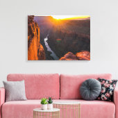 De Grand Canyon Sunrise Wall Art Canvas Afdruk (Insitu (Woonkamer))