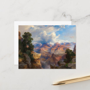 De Grand Canyon van Thomas Moran Feestdagenkaart