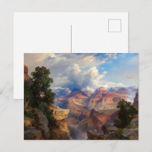 De Grand Canyon van Thomas Moran Feestdagenkaart (Voorkant / Achterkant)