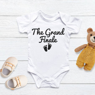 De Grand Finale Laatste Baby Zwangerschapsaankondi Romper