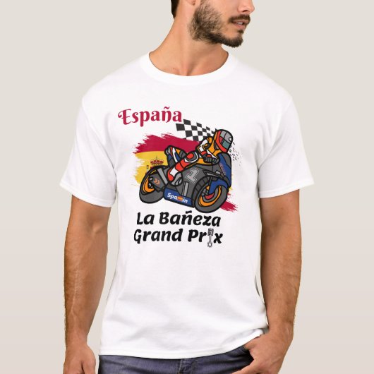 De Grand Prix-wegrace van La Bañeza T-shirt (Voorkant)