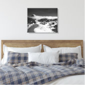 De Grand Teton en de kathedraalgroep als Canvas Afdruk (Insitu (Slaapkamer))